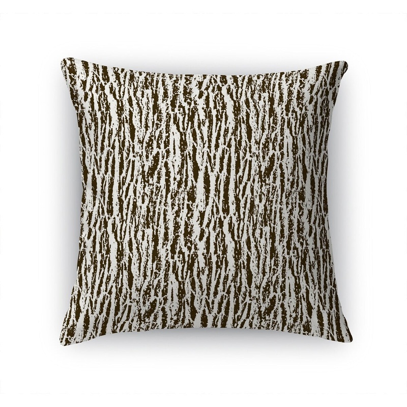 BARK BROWN Accent Pillow by Kavka Designs