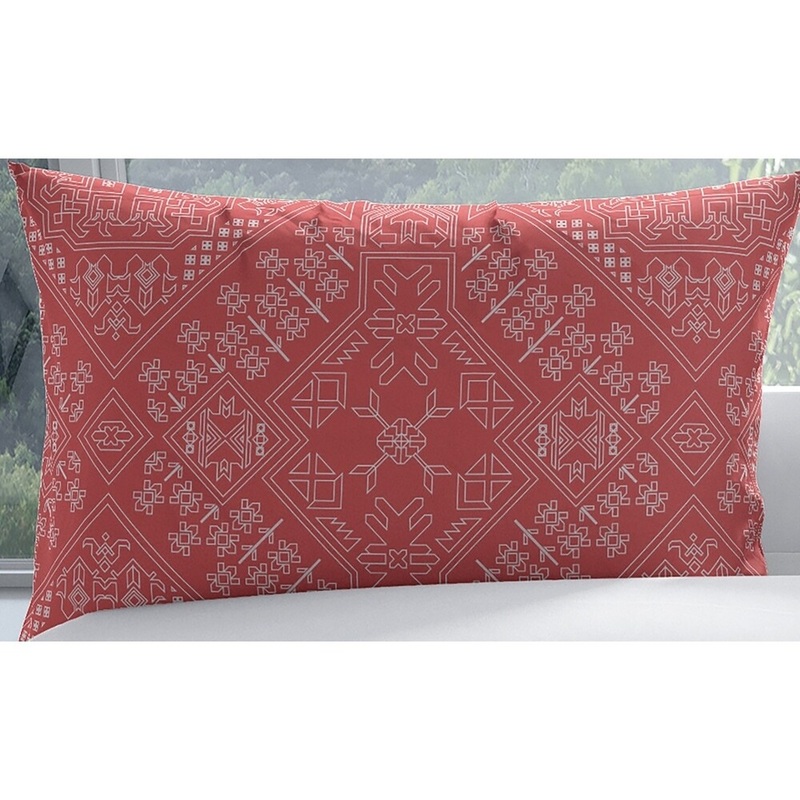 BAYBAR CORAL Pillow Case By Kavka Designs