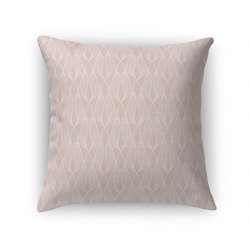ALAINA PINK Accent Pillow by Terri Ellis