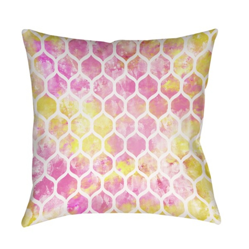 Summer Florals Pattern I Decorative Throw Pillow