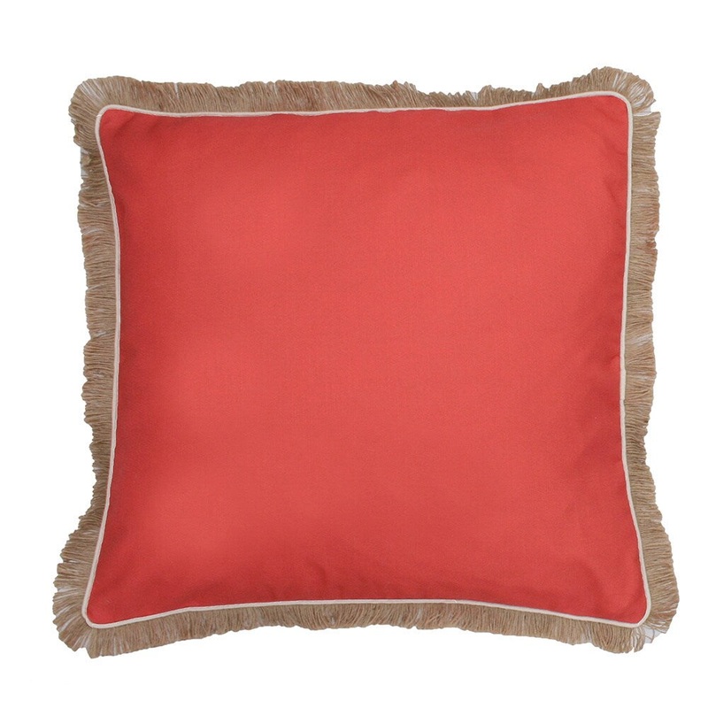 Thro by Marlo Lorenz Dean Fringe Feather Filled 20-inch Throw Pillow