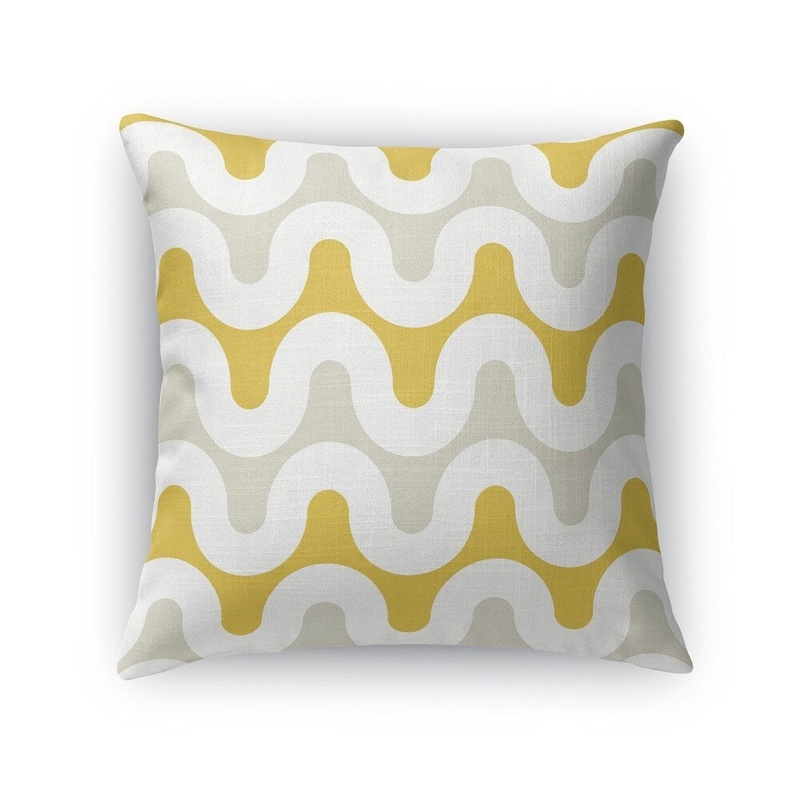 ANALOG GOLD Accent Pillow By Kavka Designs