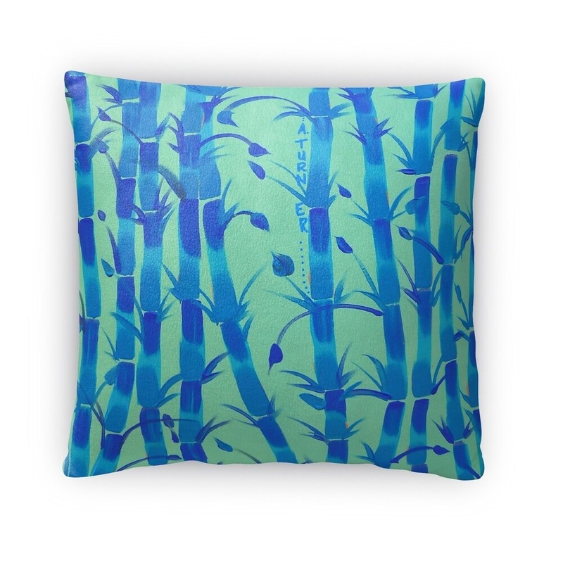 Bamboo Green Accent Pillow By Kavka Designs