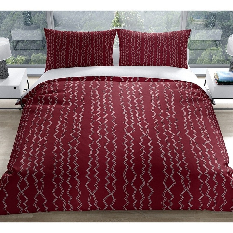 BERBER STRIPE WINE Pillow Case By Kavka Designs - N/A