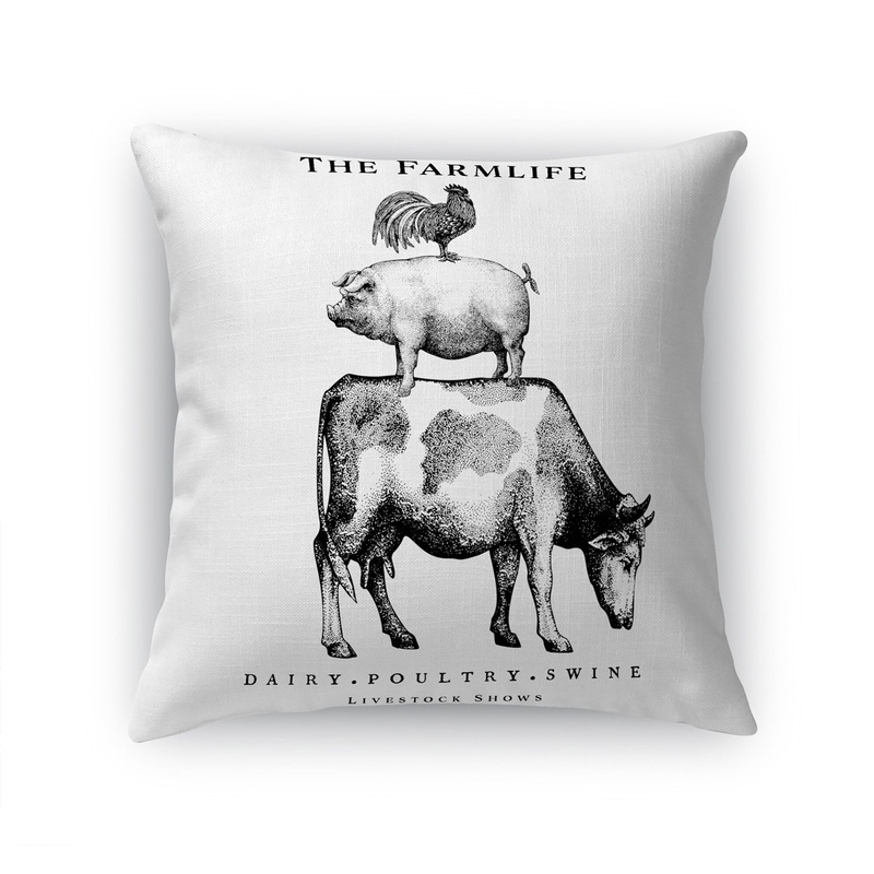 THE FARM LIFE Accent Pillow by Terri Ellis