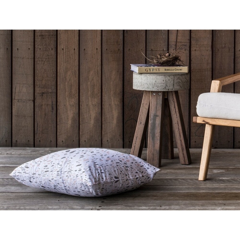 VENEZIANA WHITE Floor Pillow By Kavka Designs
