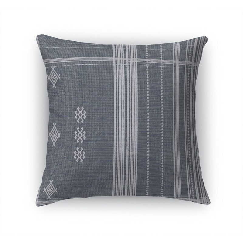 ZINA SLATE Accent Pillow by Kavka Designs