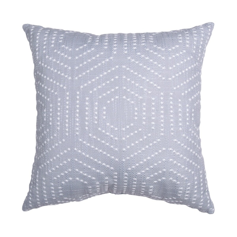 18x18 Dorris French Knot Embroidered Pillow