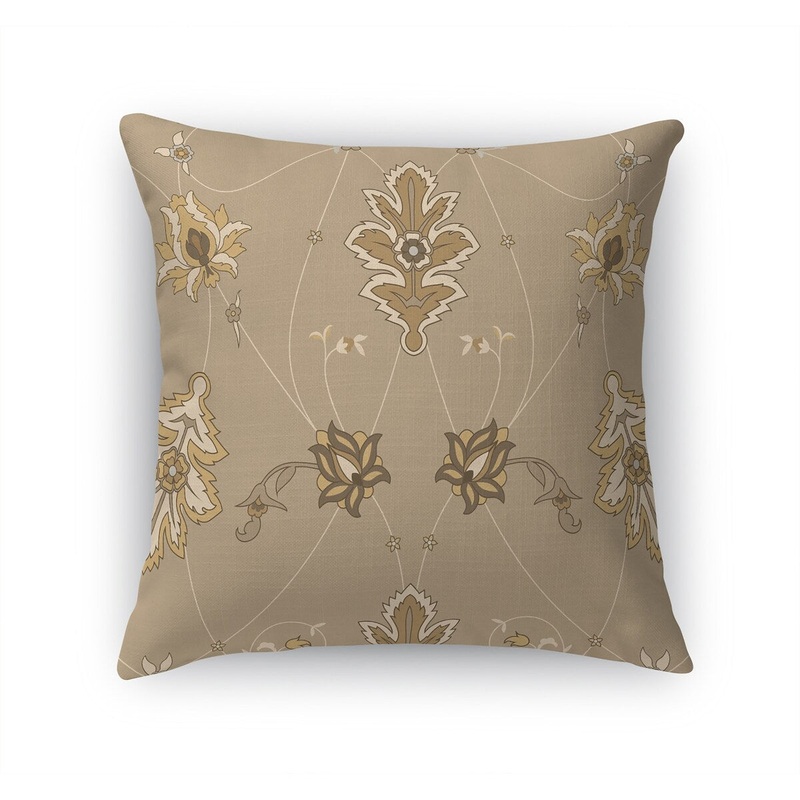 BABYLON BEIGE Accent Pillow by Marina Gutierrez