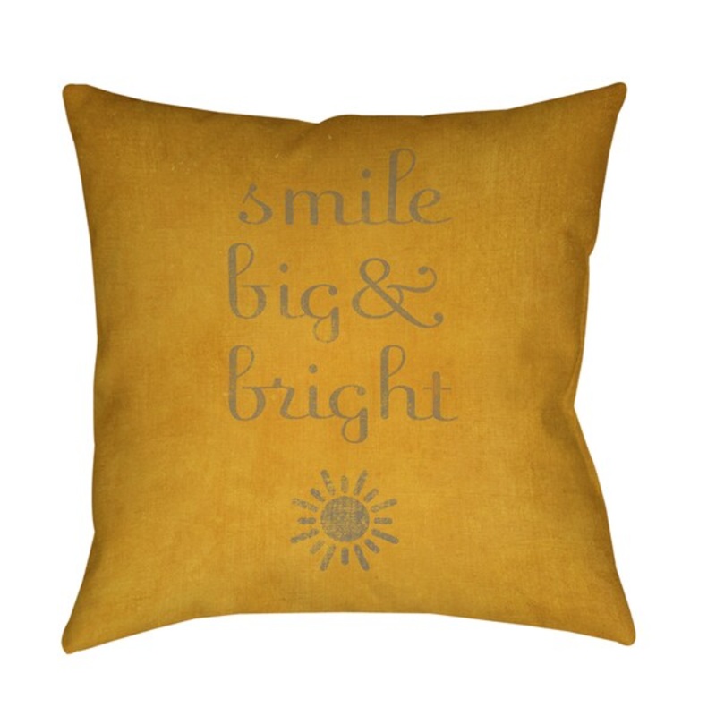 Smile Big and Bright Decorative Throw Pillow