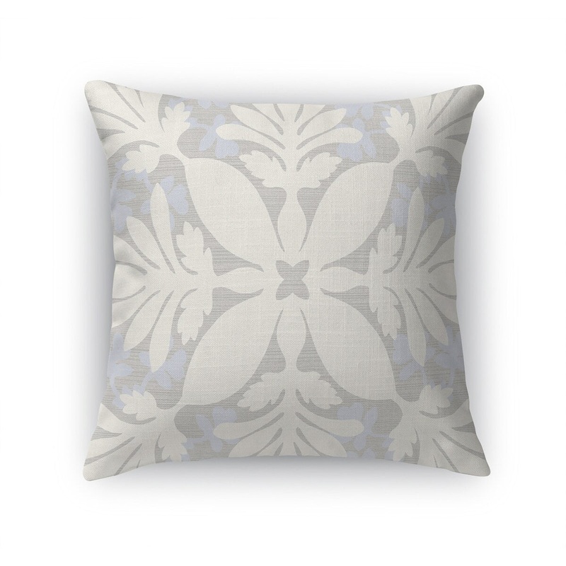 ALOHA GREY Accent Pillow by Kavka Designs