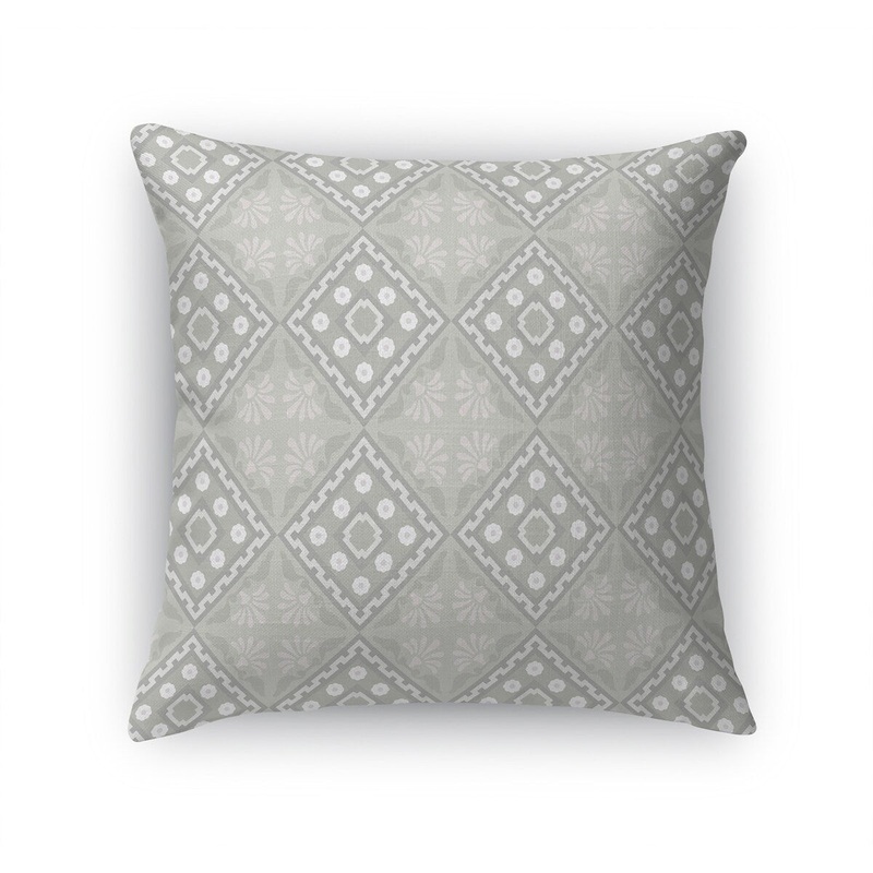 ATLAS GREY Accent Pillow by Marina Gutierrez