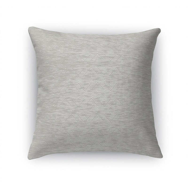 ZELDA GREY Accent Pillow by Kavka Designs