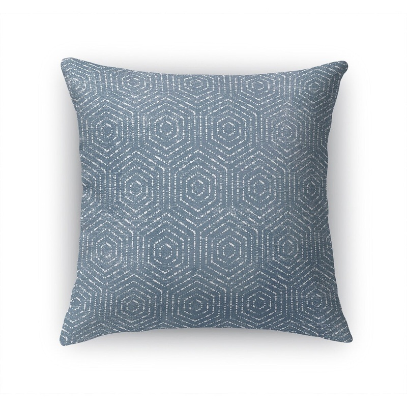 AVERSA BLUE Accent Pillow by Terri Ellis