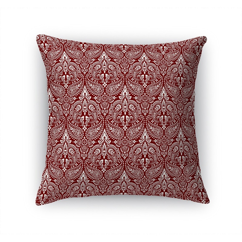 BANDANA RED Accent Pillow by Kavka Designs