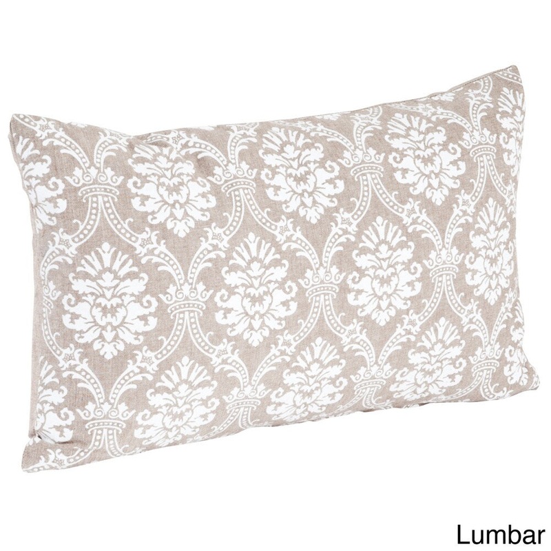 Baroque Design Down Filled Throw Pillow