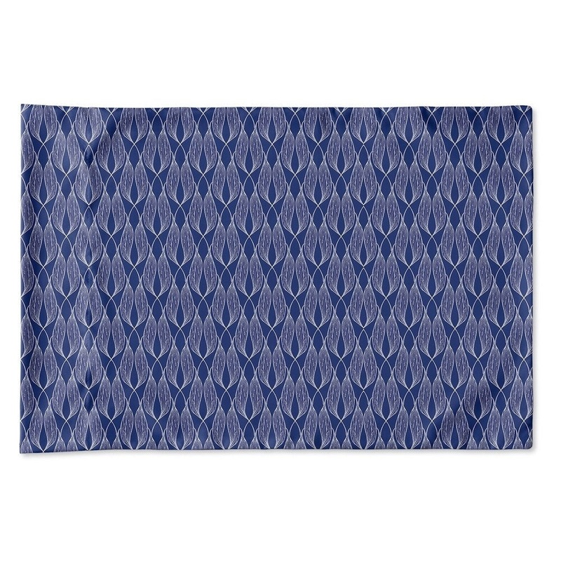 ALAINA COBALT BLUE Pillow Case By Kavka Designs