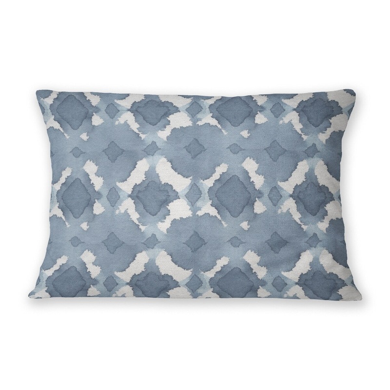 AQUARELLE ABSTRACT PRISM Linen Throw Pillow By Nancy Green
