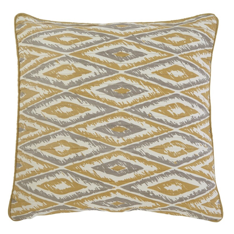 Signature Design by Ashley Stitched Gold 22-inch Pillow Cover