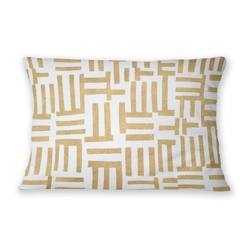 SIMPLY ELEGANT CHOP Lumbar Pillow By Nancy Green