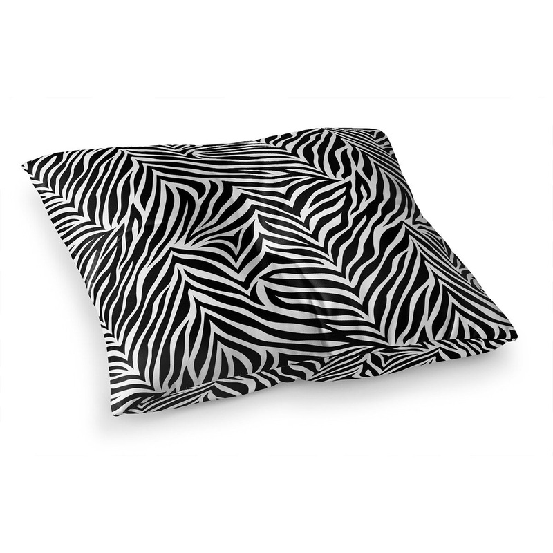 ZEBRA PRINT Floor Pillow By Kavka Designs
