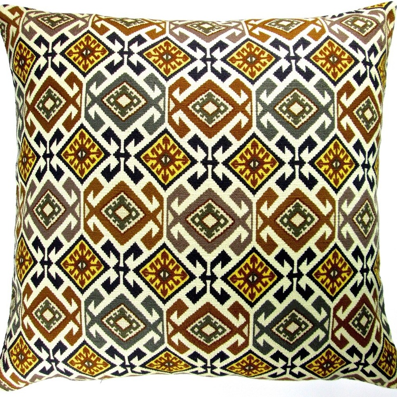 Artisan Pillows 20-inch Geometric Southwestern Throw Pillow Cover