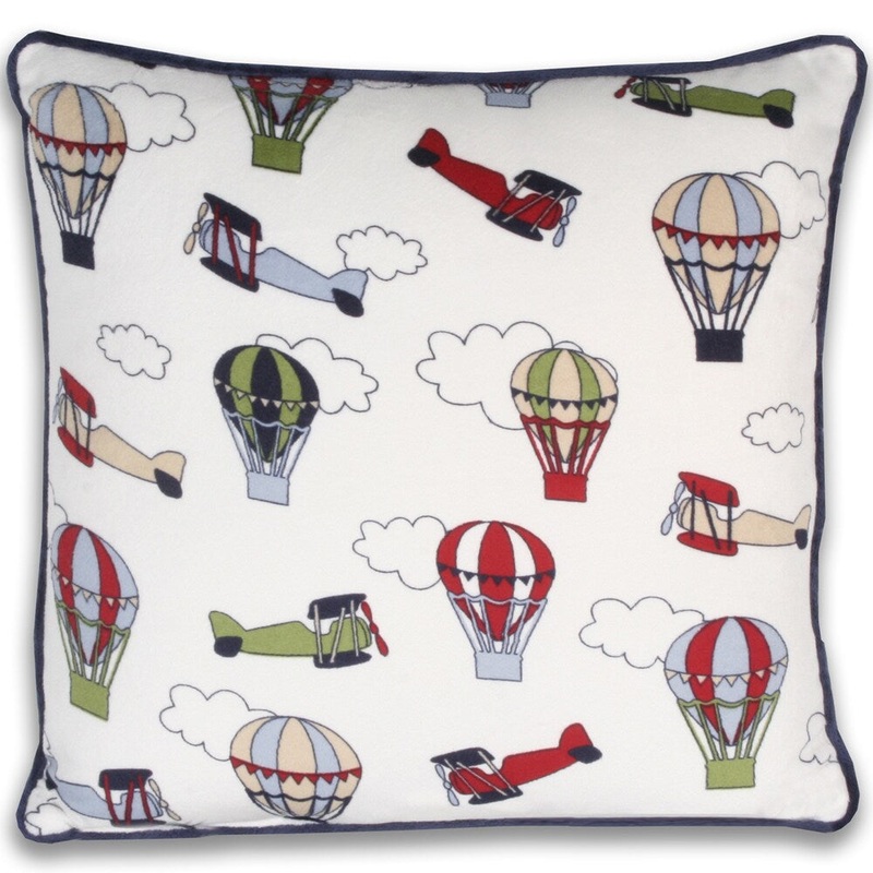 Air Balloons Baby Printed Pillow