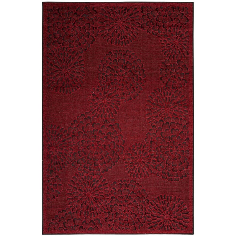 Scattered Flowers Indoor Rug (4'10 x 7'6)