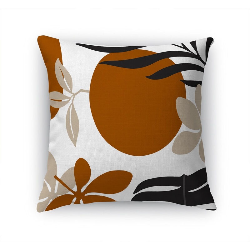 SHERE ORANGE Accent Pillow by Kavka Designs