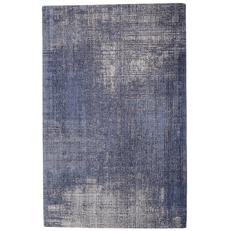 8' x 10' Wanderlust Hand Woven Cotton Chenille Abstract Rug