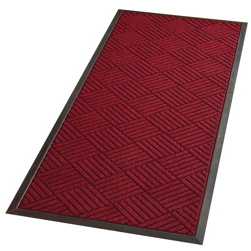 Rubber Skid-Resistant Tufted Utility Rug