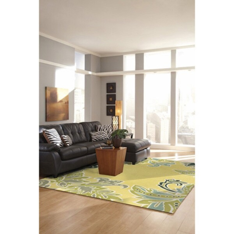 Decorative Border Outdoor Rug (8'3 x 11'6)