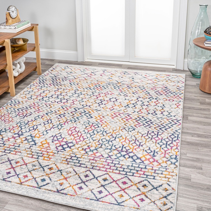 JONATHAN Y Athens Moroccan Vintage Geometric Rug Area Rug