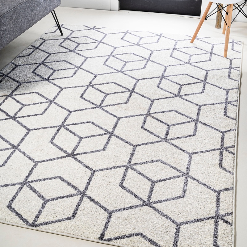 JONATHAN Y Cole Blocks Modern Geometric Area Rug