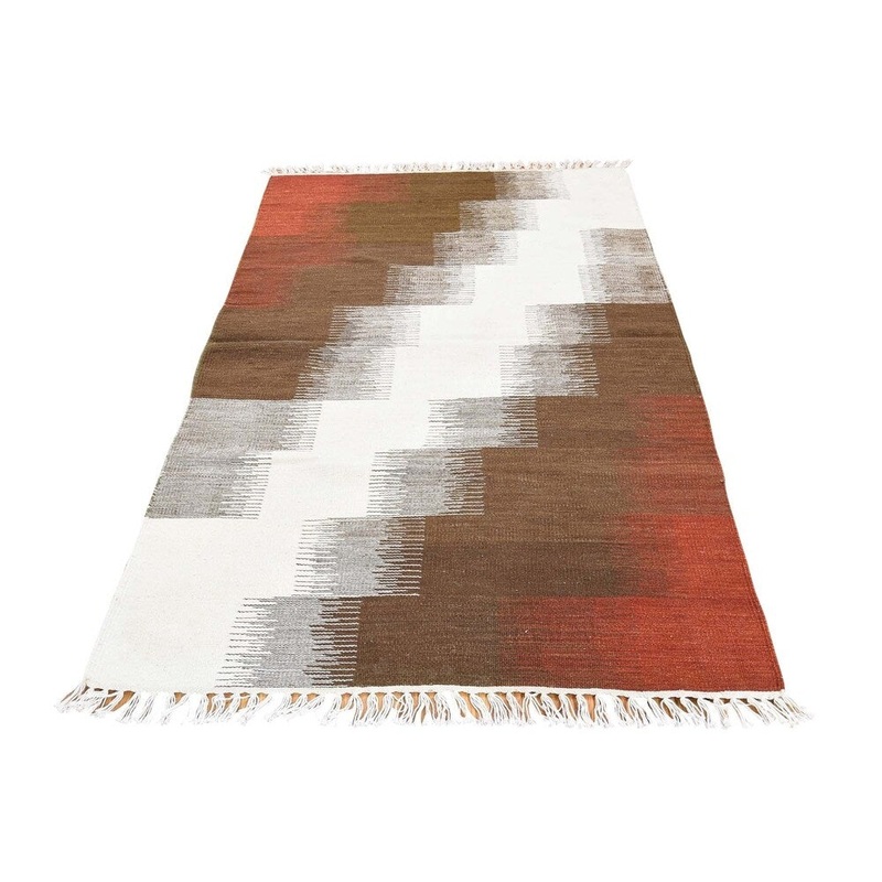 Shahbanu Rugs Hand Woven 100 Percent Durie Kilim Wool Flat Weave Oriental Rug (3'0" x 5'0") - 3'0" x 5'0"