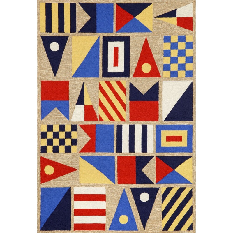 Streamer Outdoor Rug (7'6 x 9'6)
