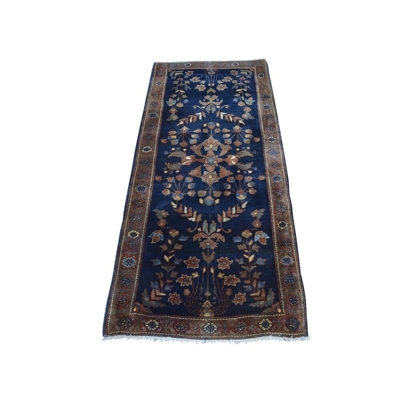 Antique Persian Sarouk Soft and Clean Handmade Rug