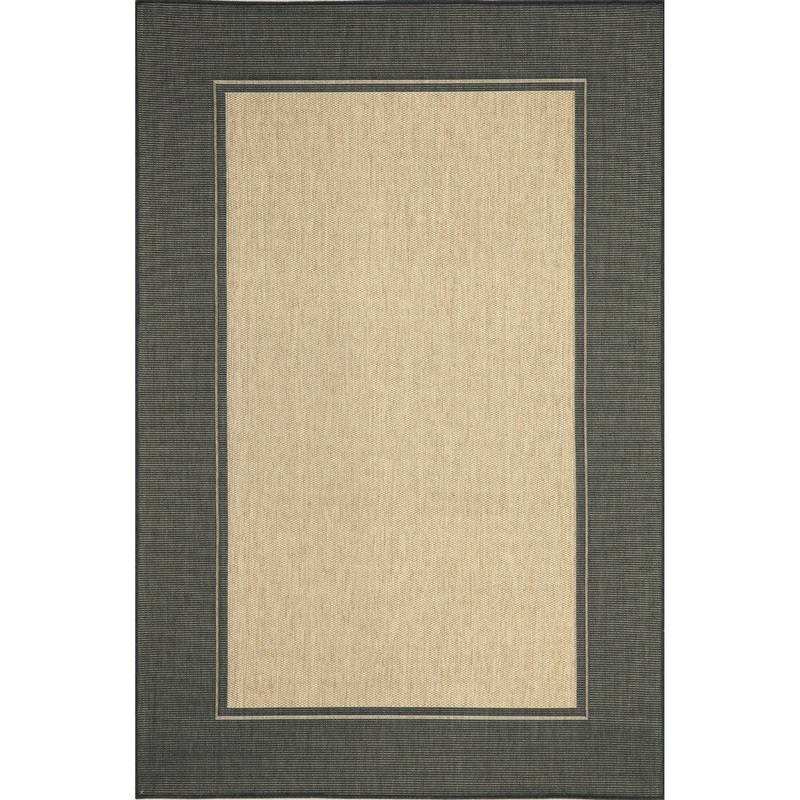 Simple Border Outdoor Rug (7'10X9'10)
