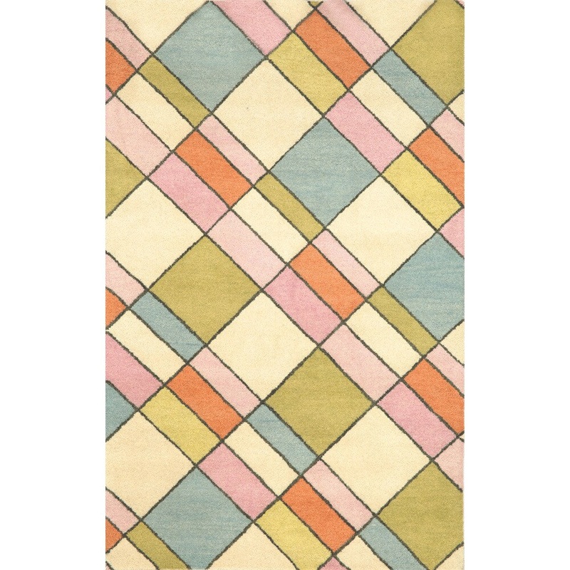 Liora Manne Blocks Indoor Rug (3'6x5'6)